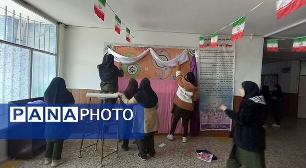 حال و هوای مدارس ملارد در ایام الله دهه فجر و اعیاد شعبانیه 