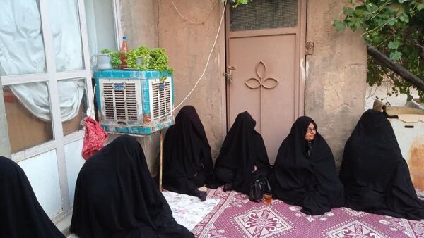 برگزاری روضه های خانگی در روستای فدافن