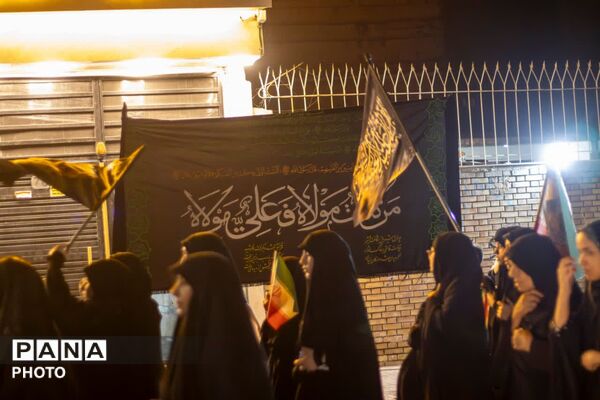 اجتماع پرشور عزاداران حسینی در  مشهد