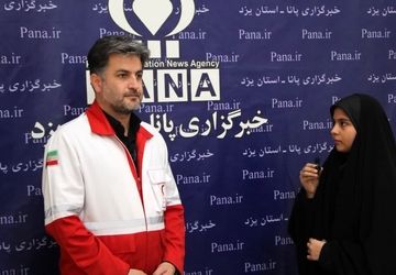 بازدید مدیر عامل جمعیت هلال احمر استان یزد از خبرگزاری پانا