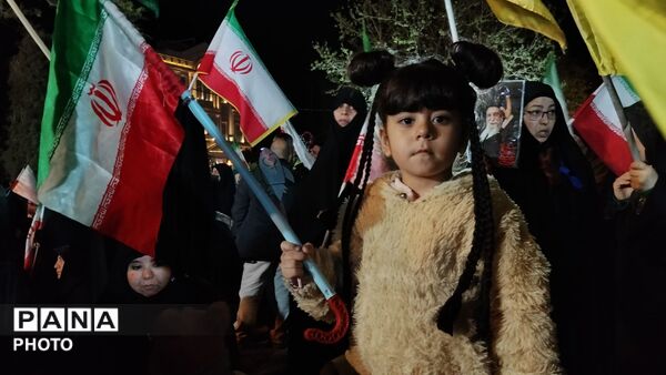 موج چهل و پنجم حضور مردم محله الهیه مشهد