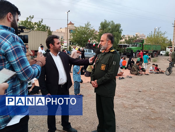 نمایش بازسازی واقعه غدیر در شهر پردیسان