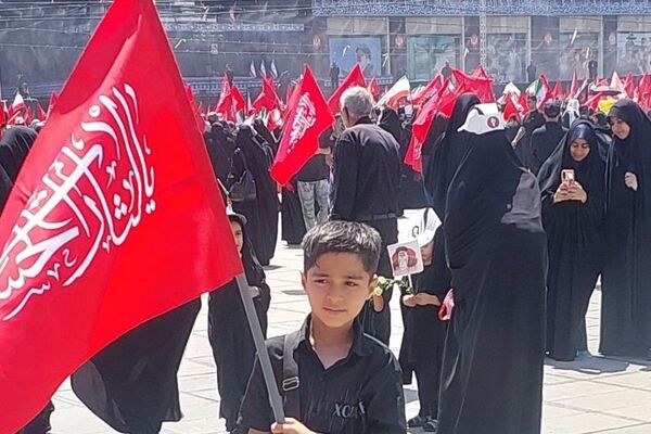 سوگ نور در گستره‌ی مصلی