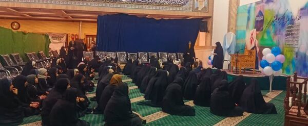  اعتکاف دانش آموزی در مسجد الغدیر
