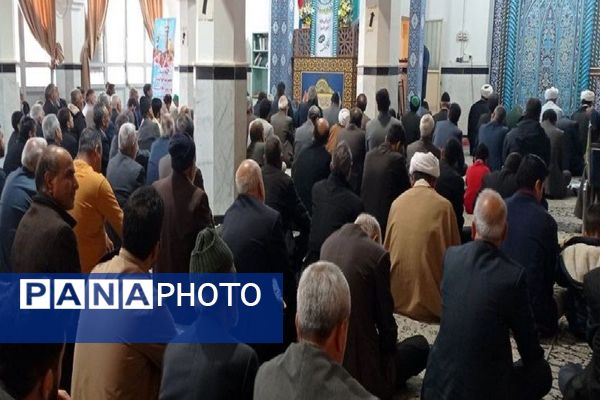 برگزاری نمازجمعه در خلیل‌آباد