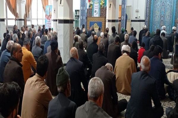برگزاری نمازجمعه در خلیل‌آباد