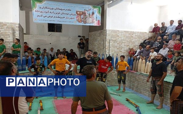 راه‌اندازی گود زورخانه برای اولین بار در شهر بار