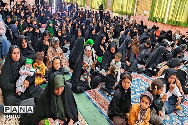 همایش بزرگ شیرخوارگان حسینی در شهر بار نیشابور 