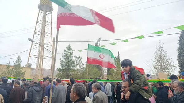 حضور با شکوه مردم تفت در راهپیمایی ۲۲ بهمن