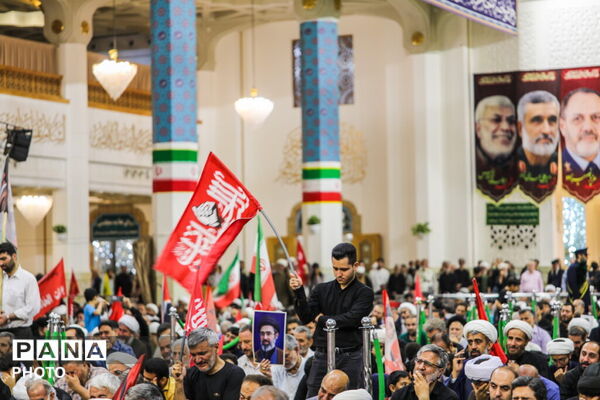 مراسم اربعین آقای شهید ایران در حرم حضرت معصومه(س)