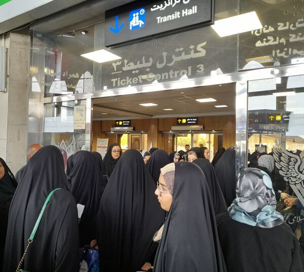 اولین روز اقامت دانش‌آموزان دبیرستان‌‌دخترانه‌‌‌‌غیاثی در مشهد مقدس 