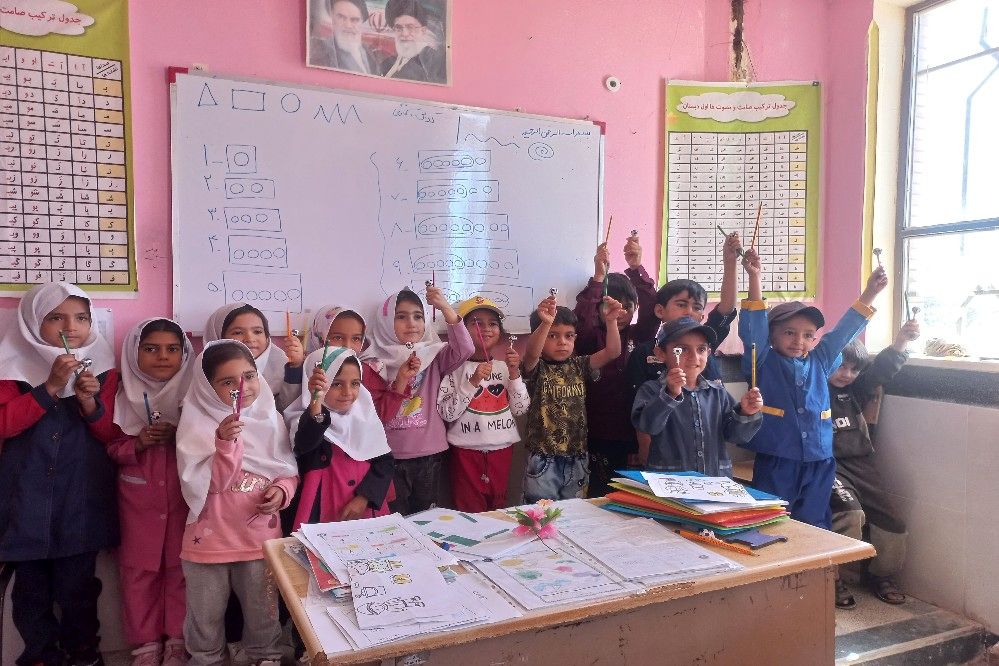  بازدید از کودکستان‌های روستای گزکوه