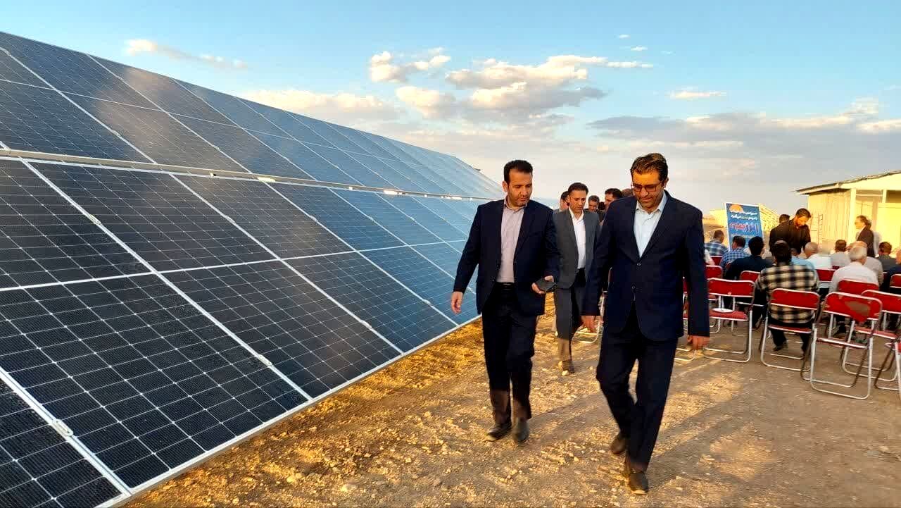 پیشرفت اجرای ۱۰ مگاوات نیروگاه خورشیدی در بخش کشاورزی بردسکن