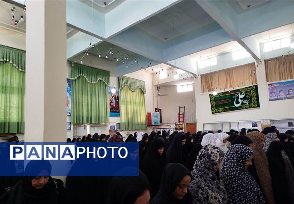 مراسم ظهر تاسوعا حسینی در مسجد شهدای گمنام 