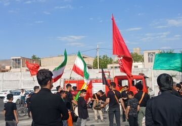 عزاداری عاشقان اهل بیت در اجتماع بزرگ عاشورایان