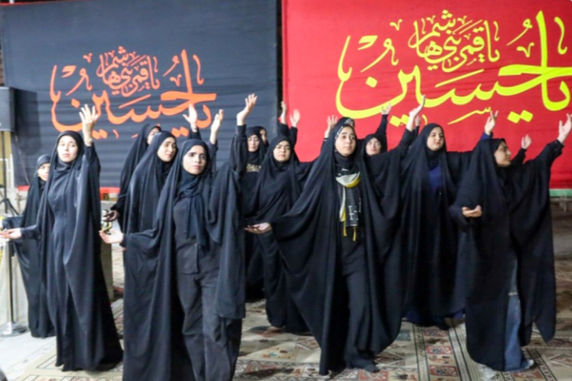 مراسم عزاداری و روضه خوانی سالار شهیدان به میزبانی ناحیه 4 شیراز