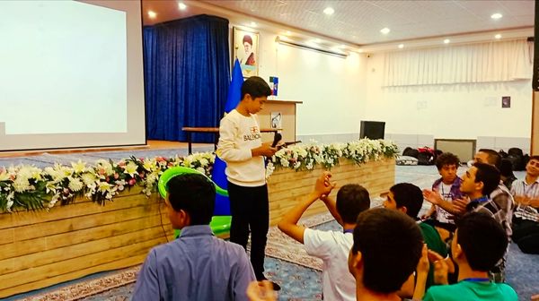 بازدید مسئول انجمن‌های اسلامی خراسان رضوی از اردوی «طلایه‌داران فردا» در کاشمر