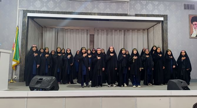 جشنواره سرود بسیج دانش آموزی زرقان 