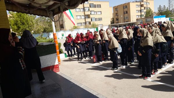 آیین بازگشایی مدرسه نورالهدی ناحیه هفت خراسان رضوی