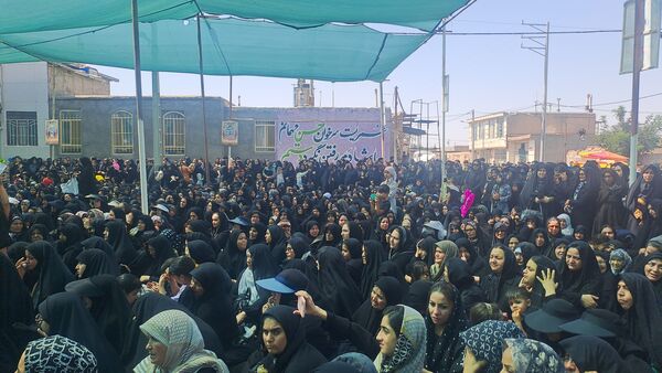 بزرگترین اجتماع حسنیون کشور همراه با تعزیه خوانی در روستای کفکی خراسان رضوی