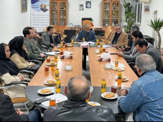  جلسه مشترک هیات ژیمناستیک با شورای شهر مشهد