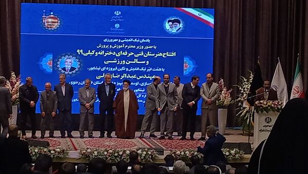 آیین نکوداشت خیر مدرسه ساز عبدالرضا وکیلی با حضور وزیر آموزش و پرورش در نیشابور 