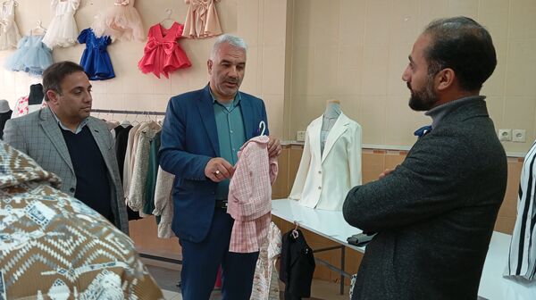 آیین افتتاحیه نمایشگاه «اقتصاد مقاومتی و صنایع دستی هنرجویان شهرستان بن»