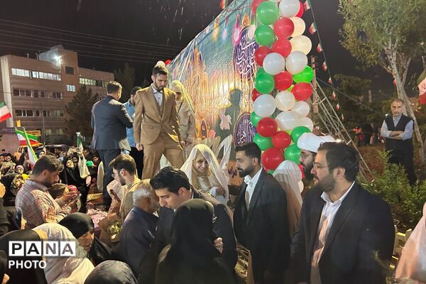 مراسم ازدواج زوج های شهرستان پردیس در سالروز ازدواج امام علی(ع) و حضرت زهرا (س)
