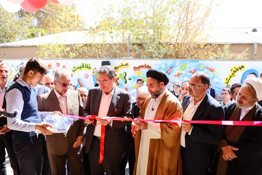 آیین افتتاح مدرسه استثنایی باغچه‌بان ارومیه