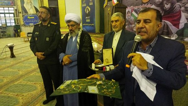 جشن کمک به مردم غزه در قائمشهر