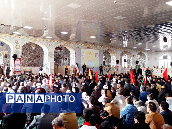 مراسم بزرگداشت یوم‌الله ۹ دی در کاشمر