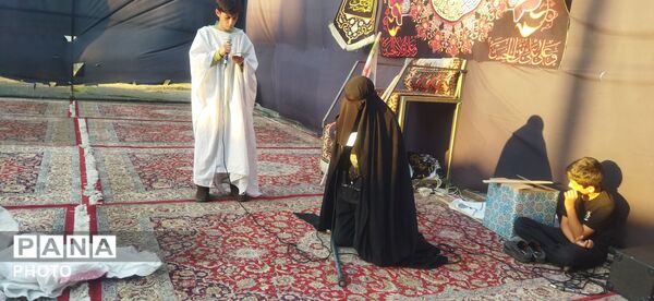 تعزیه خوانان کوچک غیرتی بزرگ نسل آینده ساز در کانون لقمان کاشمر