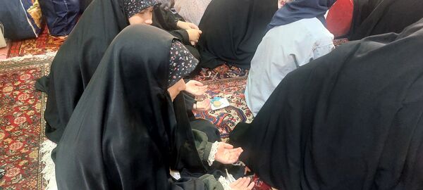 سومین روز اعتکاف در مسجد طوبی تبریز