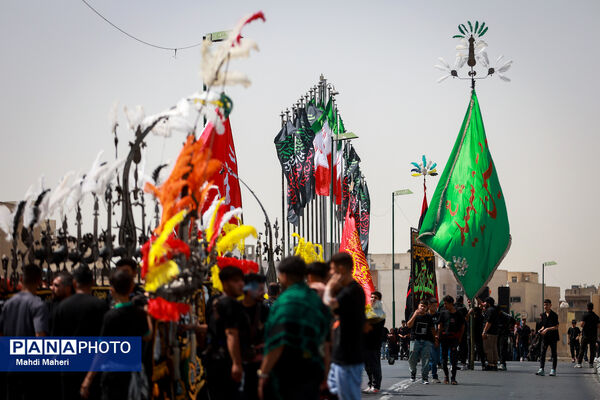 آیین سنتی کاروان عزاداری بنی اسد در تهران