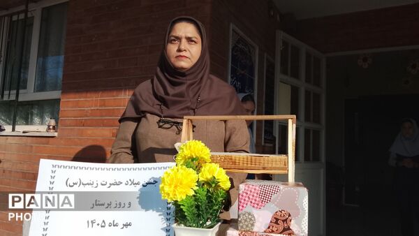 جشن میلاد حضرت زینب(س) و گرامیداشت روز پرستار در مدرسه سردار شهید قاسم سلیمانی