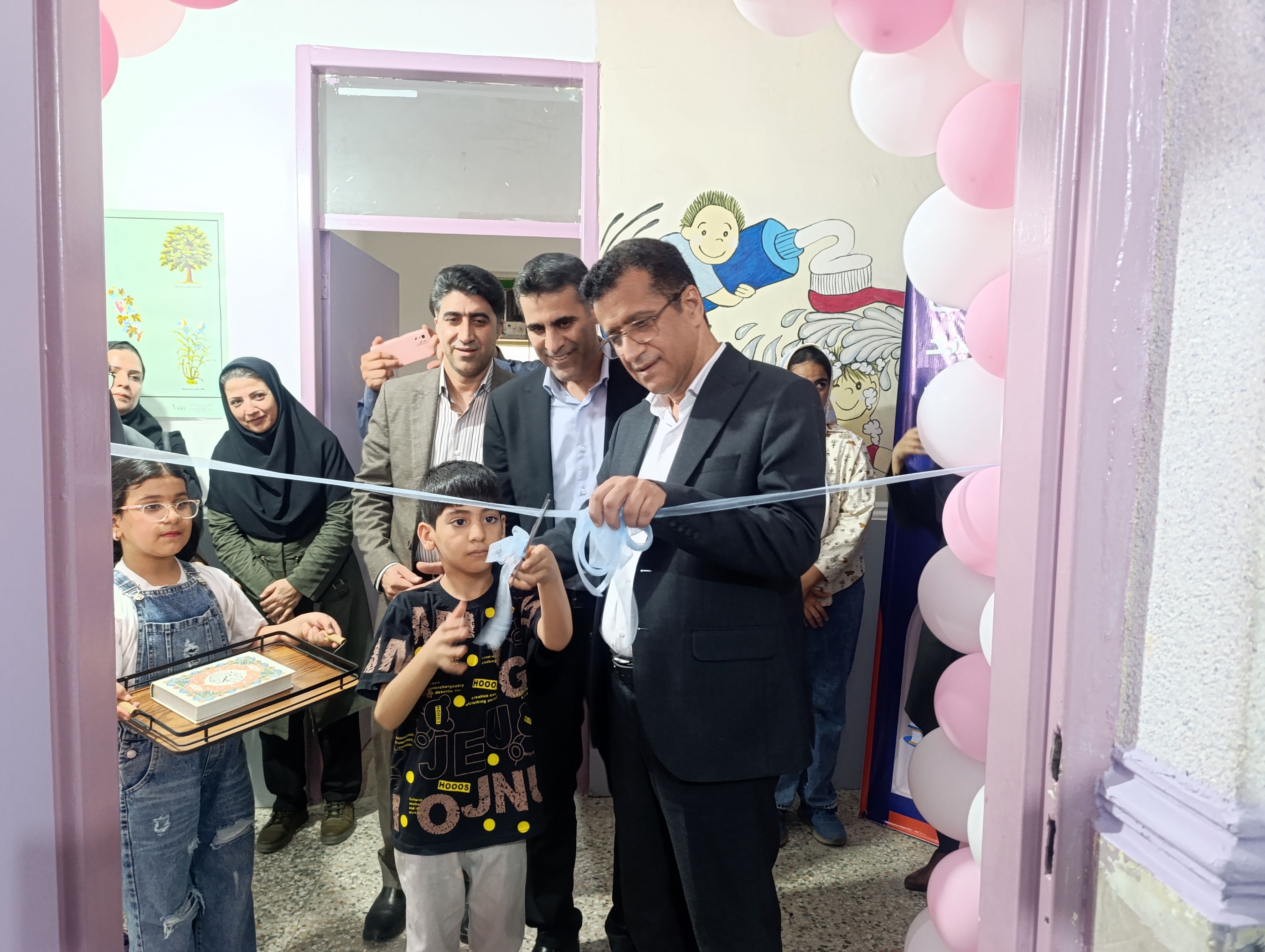 کتابخانه کلاسی مدرسه ناشنوایان پیوند بندرعباس افتتاح شد