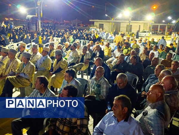 رزمندگان فراشبند در یادواره شهدای اقتدار ملی گردهم آمدند