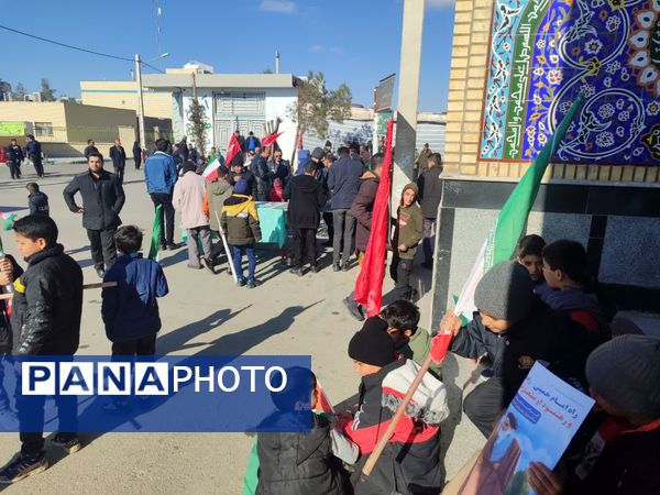 حضور پرشور مردم انقلابی شهر حسن آباد جرقویه علیا در راهپیمایی یوم الله ۲۲ بهمن