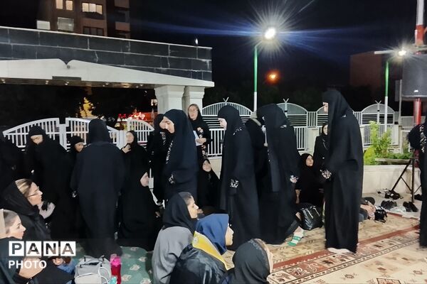طنین عزای حسینی در اداره‌کل آموزش و پرورش فارس به میزبانی ناحیه سه شیراز