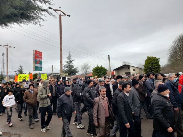 راهپیمایی 22 بهمن در اطاقور 