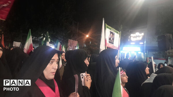 حضورپرشور کوهدشتی هادرصحنه دفاع از اقتدار کشور