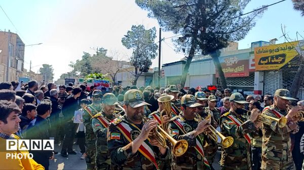 خلیل‌آباد میزبان پیکر شهید ناوگروه دوم سجاد عسکری