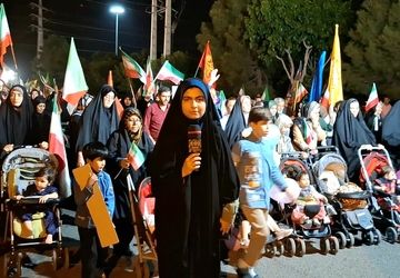 حضور پرشور کالسکه سواران در اجتماعات شبانه قم