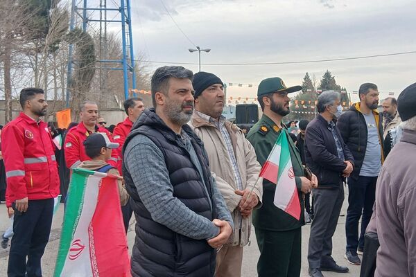 حضور مردم چهاردانگه در جشن چهل و هفتمین سالگرد شکوهمند انقلاب اسلامی