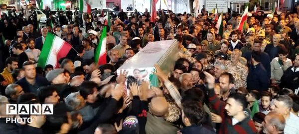 وداعِ احساسیِ مردمِ بهار با شهیدِ قهرمان؛ نادر حمیدیان