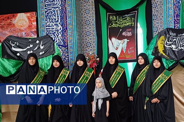 مراسم شیرخوارگان حسینی در منطقه پردیس 