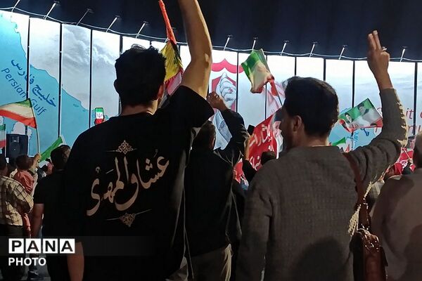 شب ۲۲۱ همبستگی ملی در شهرستان ملارد با حضور گسترده مردم