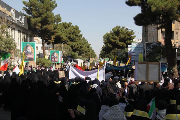 بزرگداشت یاد سید حسن نصرالله در تربت حیدریه 