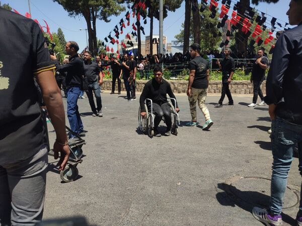 مراسم عزاداری عاشورای حسینی در شهرستان نیشابور 