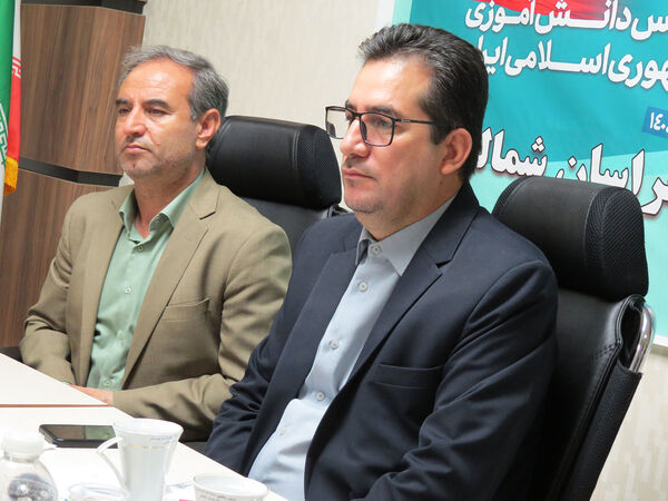 افتتاحیه دوازدهمین دوره مجلس دانش‌آموزی در استان خراسان شمالی 
